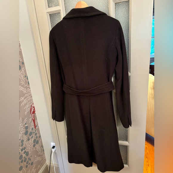 Hugo Boss Brown Wool & Cashmere blend Coat - Picture 3 of 3